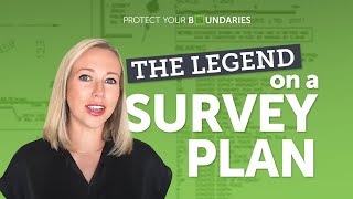 The Legend on a Survey Plan screenshot 4