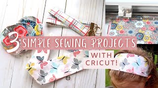 How to Cut Fabric with Cricut Maker/ Simple Sewing Projects