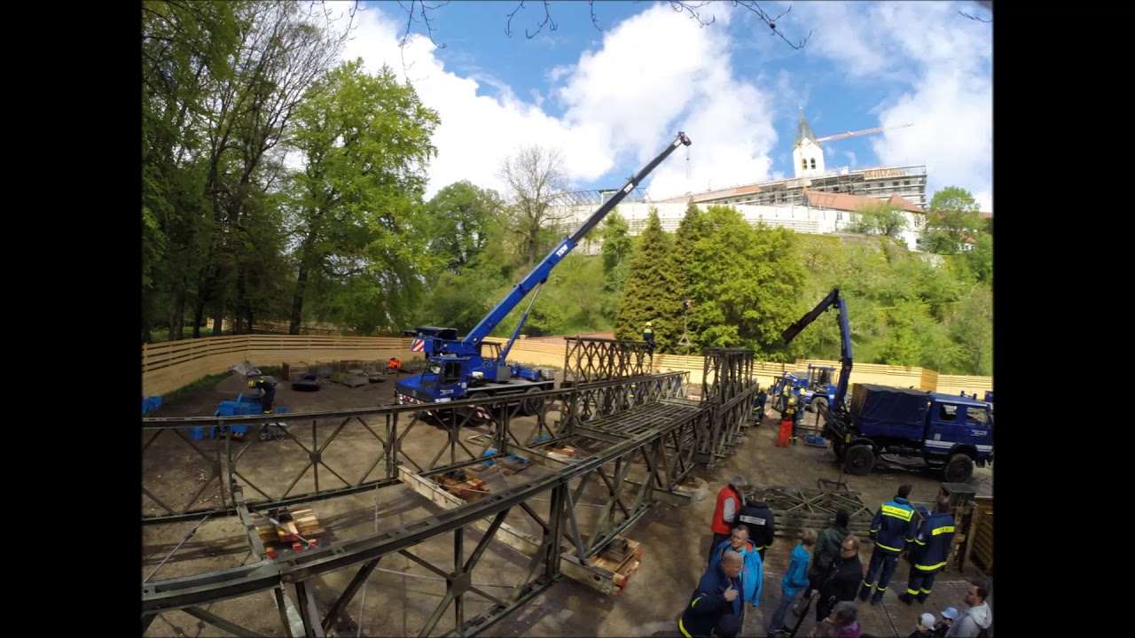 Bailey Brückenbau Domberg Freising