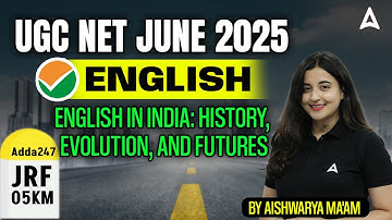 UGC NET English Literature Unit 6 | English In India History, Evolution And Futures By Aishwarya Mam