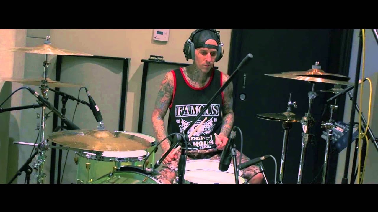 Travis Barker Drum session in studio YouTube