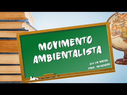 Movimento Ambientalista - Mapa mental I Geo em Mapas