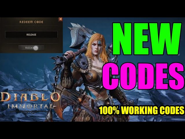 How to redeem codes in Diablo Immortal