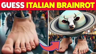Guess the Italian BRAINROT Animal by Their FEET |  Brainrot Quiz
