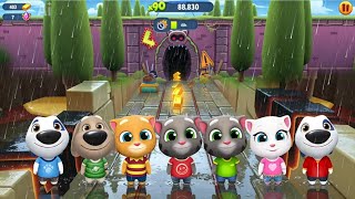Talking Tom Gold Run - How to Unlock Random Characters - 4K UHD - Android Gameplay