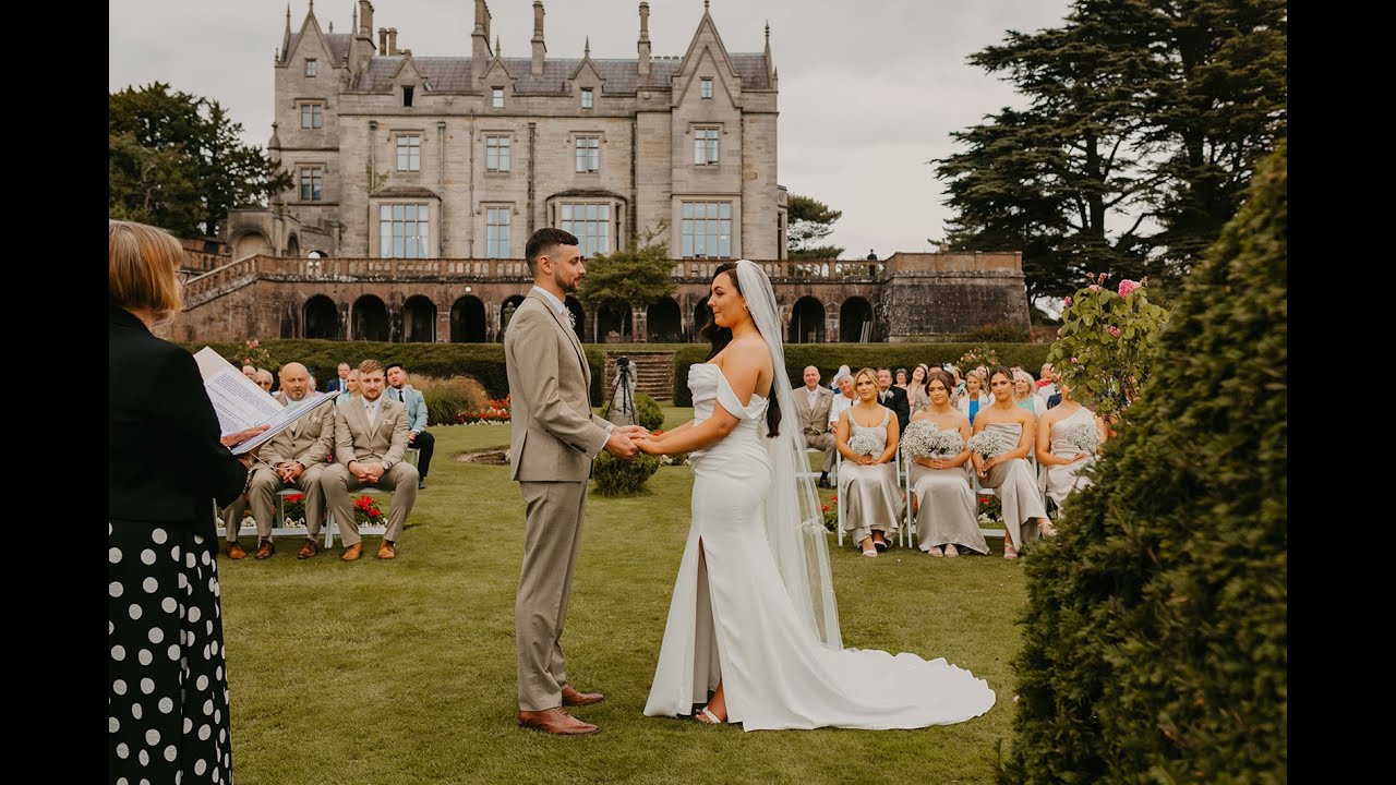 Wedding Ceremony at Lilleshall, Shropshire