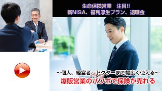 【生命保険営業限定】爆販営業のパワポで保険が売れる
