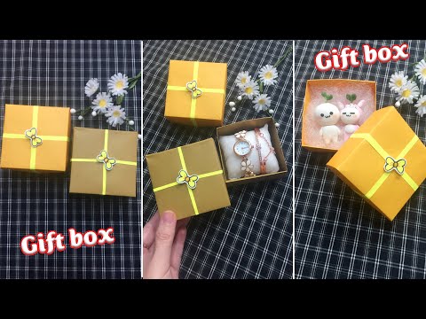 Cách Làm Hộp Quà Sinh Nhật Bằng Giấy | DIY Gift Box Đơn Giản, Đẹp Mắt