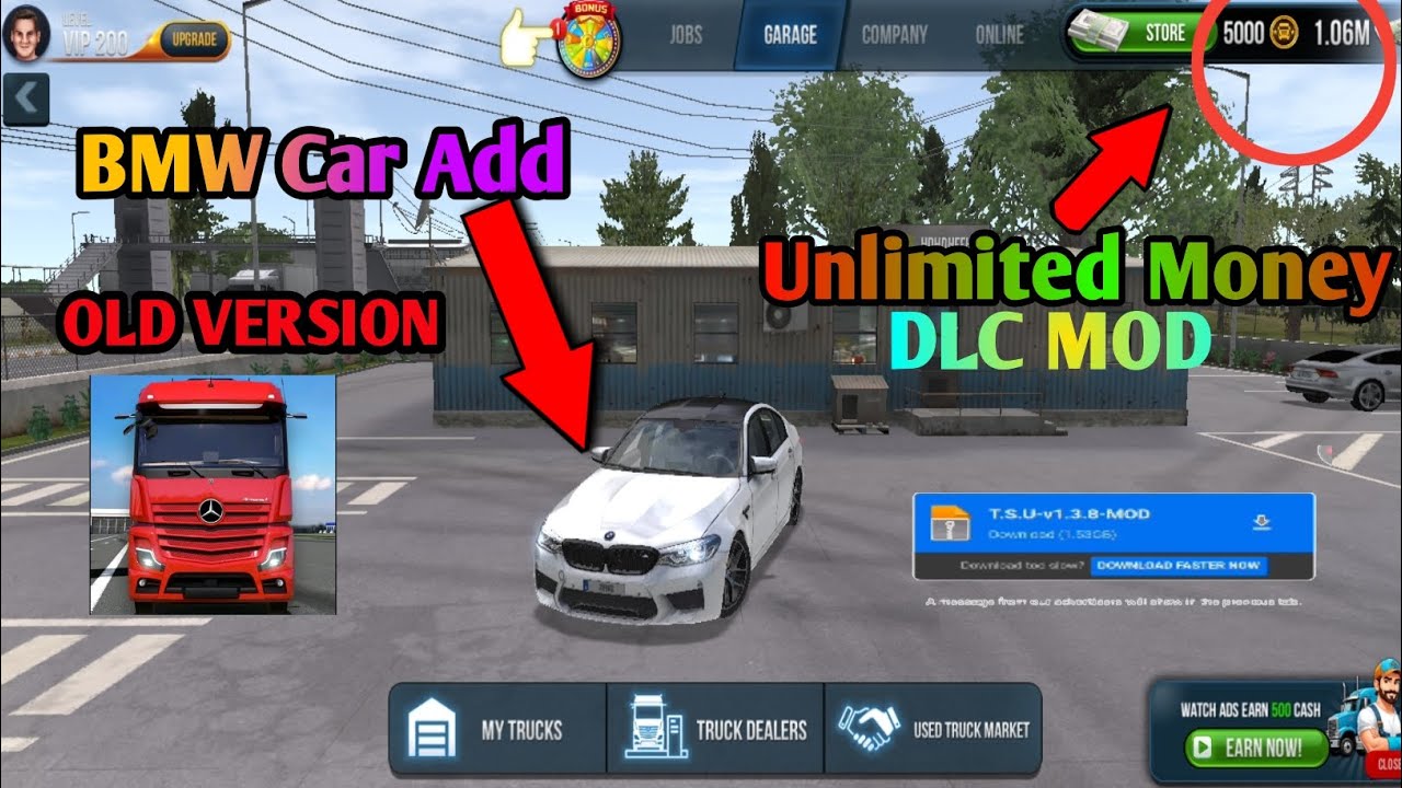 How To Make Unlimited Money In Truck Simulator Ultimate ll BMW Add ll @gz_yt67 