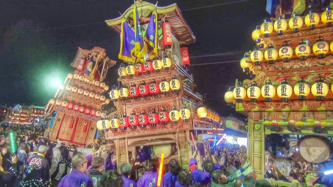 西条祭り2025 【玉津·神拝校区】御旅所 屋台奉納 伊曽乃神社祭礼 2025.10.16 愛媛県西条市 だんじり