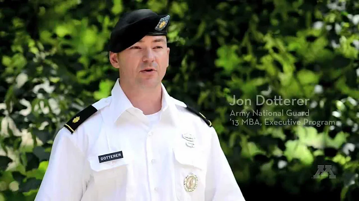 Military Veteran Jon Dotterer - Carlson School MBA