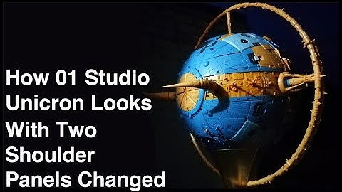 01 Studio Unicron Planet Mode With Two Shoulder Panels Swapped