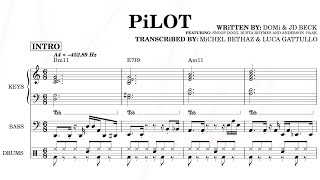 DOMi & JD BECK - PiLOT (Full Instrumental Transcription)