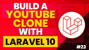 How to create a YouTube clone with Laravel 10 | Channel Page Videos | #23