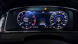 Custom VW Golf R Digital Dash and Traffic Sign Recognition OBDeleven PRO Coding   Netcruzer CARS