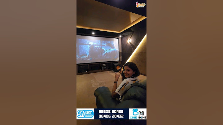 Veetlaye Mini Theatre Ah #Theatre #hometheater #homedecor #led