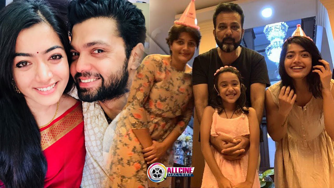 Actress Rashmika Mandanna Family Photos With Father Mother Sister actress-rashmika-mandanna-family-photos-with-father-mother-sister