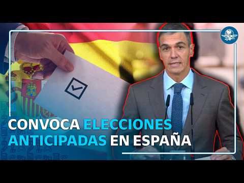 España tendrá elecciones anticipadas el 29 de noviembre; Pedro Sánchez disuelve el Parlamento