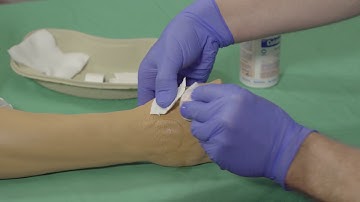 Entfernen eines IV Zuganges am Fleximodel Arm-Modell