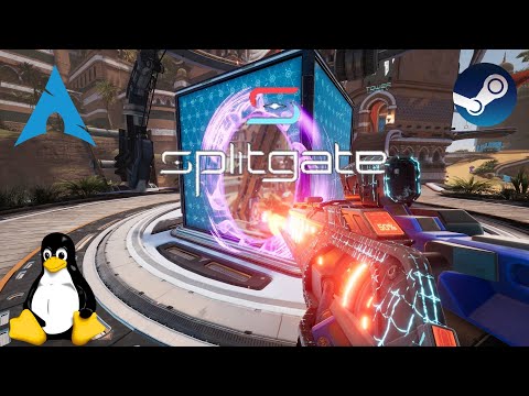 Splitgate - Linux | Gameplay