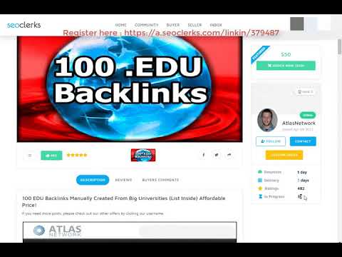 100 EDU Backlinks Manually Created From Big Universities List Inside Affordable
