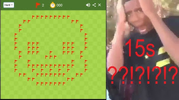 15s Google Minesweeper Speedrun