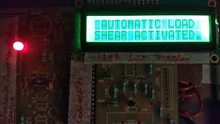 Automatic Load Shedding Control System