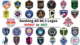 Ranking All MLS Logos WORST to BEST!