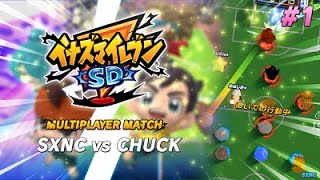 Inazuma Eleven SD Multiplayer #1 | Sxnc VS Chuck 『イナズマイレブン SD』1080p