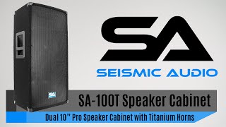 Seismic Audio SA 100T Speaker Cabinet (Official)