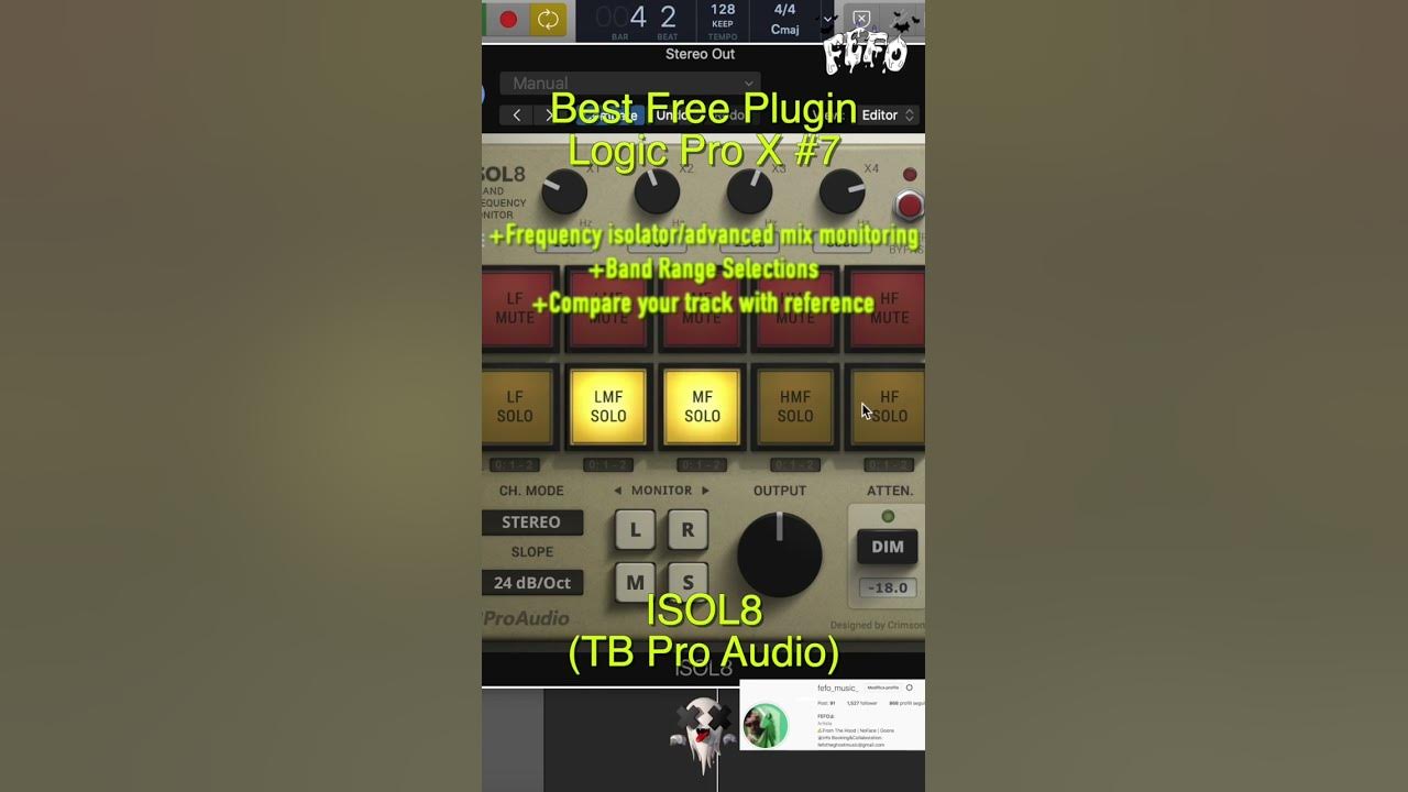 Logic pro x best free plugin 7 isol8 tbproaudio youtube
