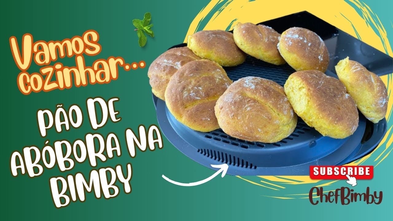 Pão de Abóbora na Bimby (Thermomix): Macio e Delicioso!