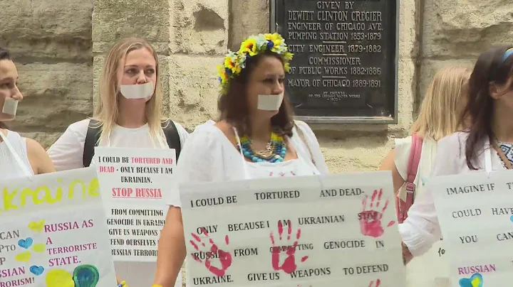 Human Chain Protest against the War in Ukraine tak...