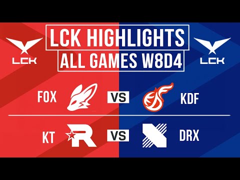 LCK Highlights ALL GAMES Week 8 Day 4 | LCK Spring 2024