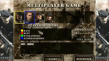 Commandos beyond the call of duty mission 1 by (Extrano,Duff,Diego & Dani)