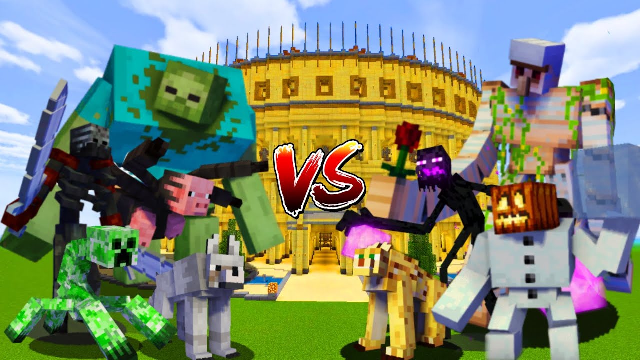 mutant creatures vs mutant mobs Addon Minecraft PE 1.19+ - YouTube