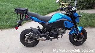 Boom Vader 125cc New Exhaust With Partial Baffle In Muffler