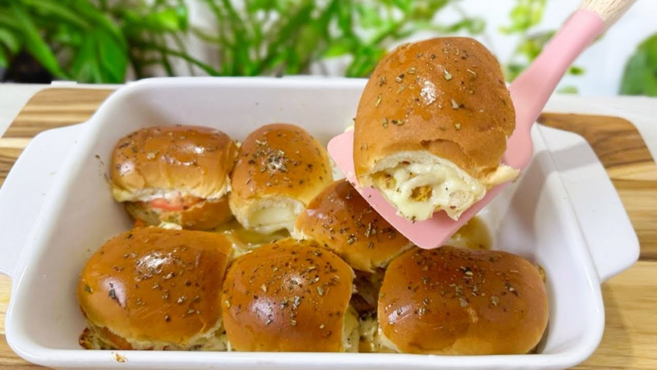 O MELHOR LANCHE DE FORNO DE FRANGO | RÁPIDO, FÁCIL E BARATO