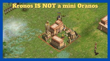 This strategy is Unique to KRONOS | NoAtlantis (Kronos) vs Dobr (Ra) #aom #ageofempires