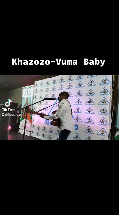 Khazozo performing Vuma Baby