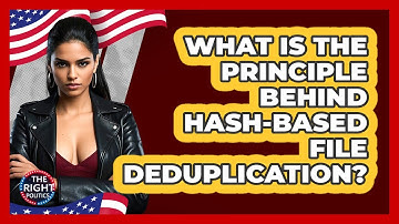 What Is The Principle Behind Hash-Based File Deduplication?