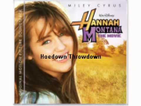 06 Hoedown Throwdown - Miley Cyrus - HM The Movie Soundtrack + Full Album Download