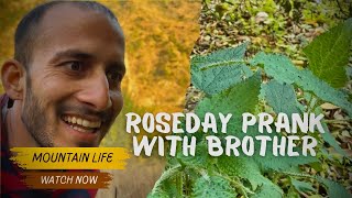 Rose-Day Prank With Brother