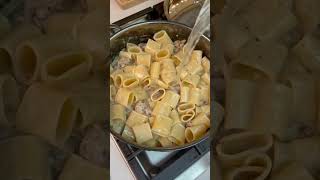 Easy Creamy Sausage Rigatoni Recipe 🍝 | One-Pot Pasta in the Hestan Rondeau