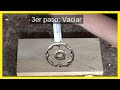 Como tallar FLOR en madera a mano en solo 6 PASOS, a bajo relieve (Principiantes)