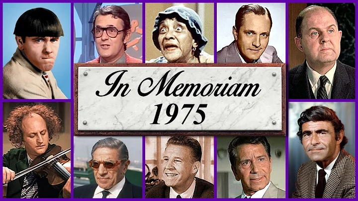 In Memoriam 1975: Famous Faces We Lost in 1975