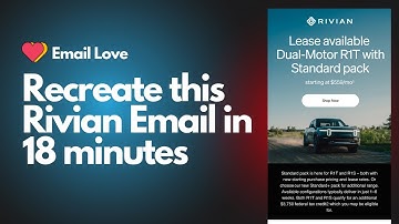 Figma Tutorial: Recreate a Rivian Email in 18 minutes or less