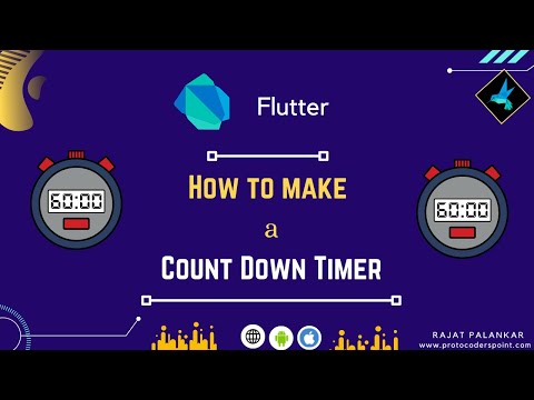 How to implement count down timer in flutter dart