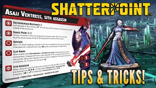 ShatterPointers: Asajj Ventress, Sith Assassin | Star Wars Shatterpoint Tips