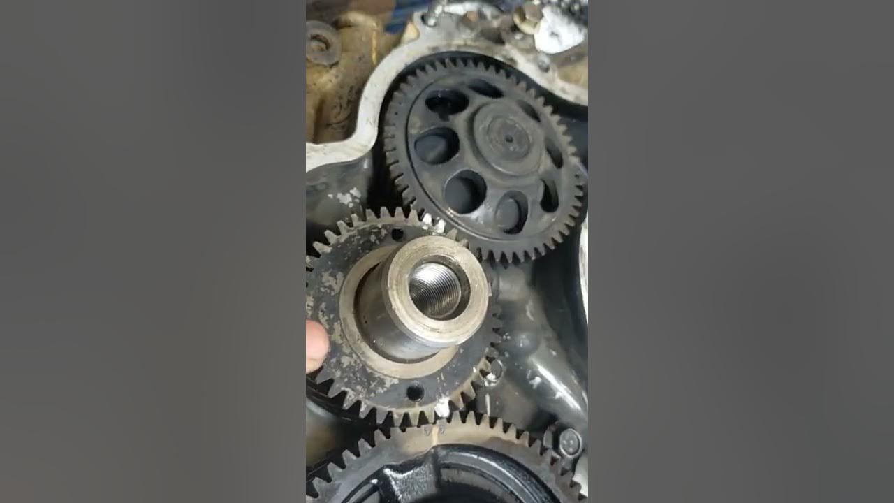 Mark top timing gear Toyota 2KD Hilux, Fortuner YouTube